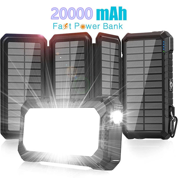 20000mAh Solar Charger Power Bank