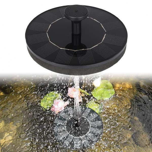 Environmental Friendly Solar Powered Decorative Fountain Birdbath Pump