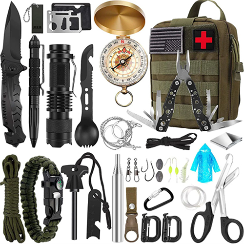 Tactical Emergency Survival Kit 29 Piece Kit