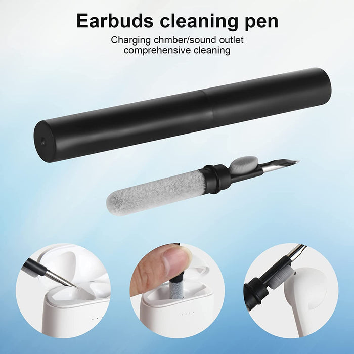 Pro 2 Clear Case with Cleaner Kit & Ear Tips for AirPods