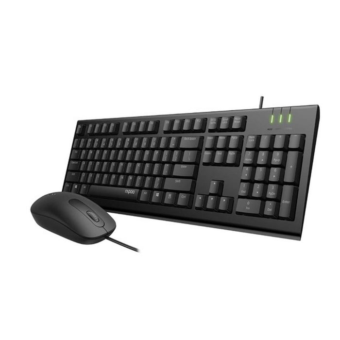 Rapoo Wired Keyboard and Mouse X120PRO