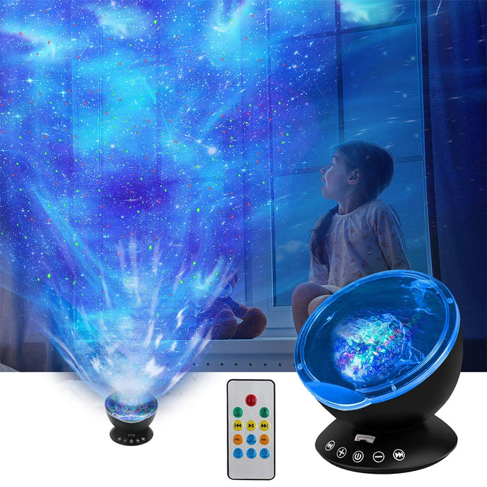 Upgraded Remote Controlled Ocean Light Projector- USB Powered