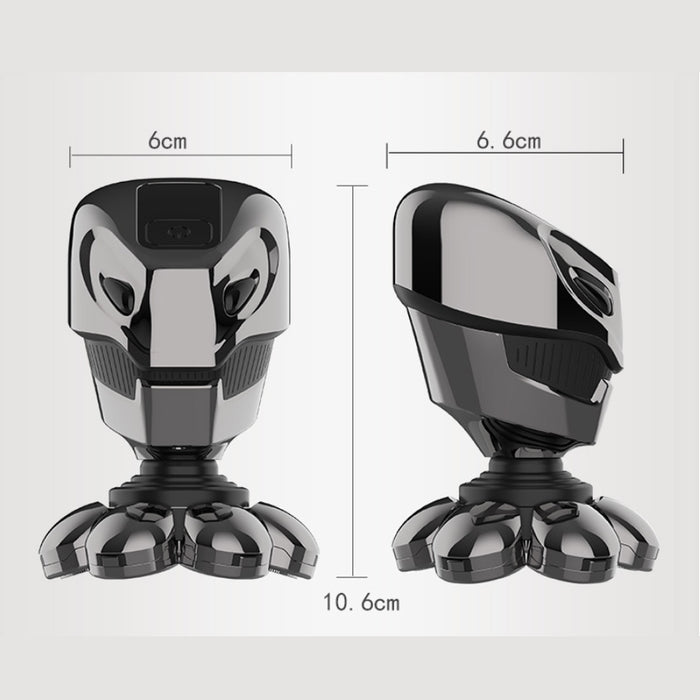 USB Rechargeable 7 Head Electric Shaver with LED Display