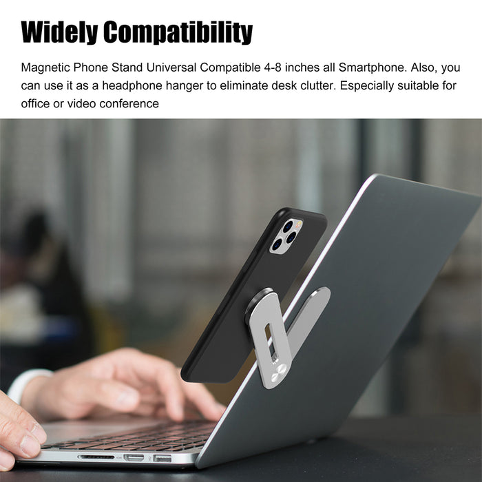 Laptop Side Mount Magnetic Mobile Holder Foldable Laptop Monitor Expansion Bracket