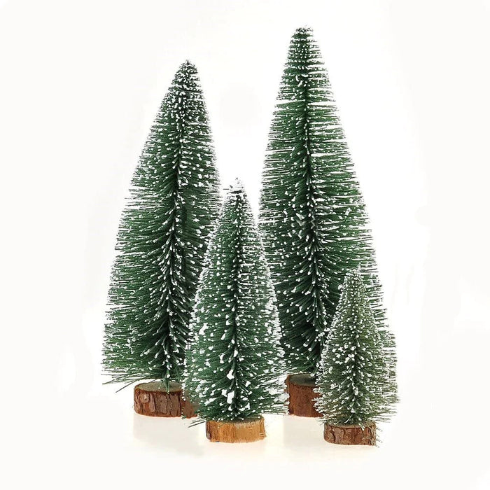 Mini Christmas Trees Set
