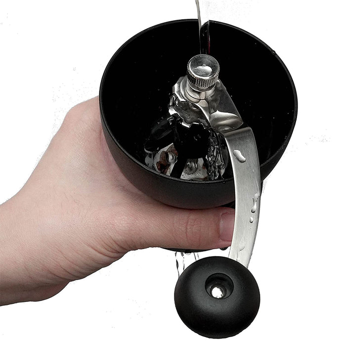 Portable Manual Coffee Grinder with Ceramic Burrs Hand Coffee Grinder