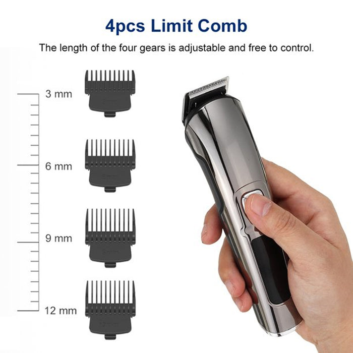 USB Rechargeable Professional Grade Electric Hair Trimming Kit