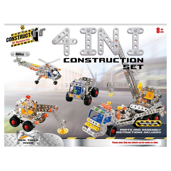 Construct-It 4-in-1 Construction Set