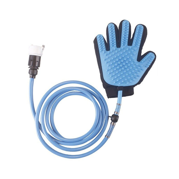 3-in-1 Pet Bathing Tool Sprayer Massage Glove and Pet Hair Remover