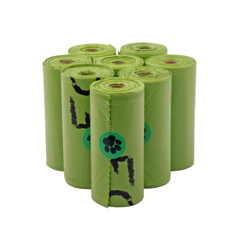 Biodegradable Poop Bags with Dispenser - 120 Bags