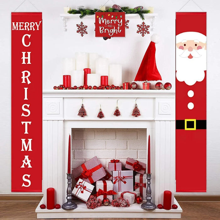 Merry Christmas Hanging Banner