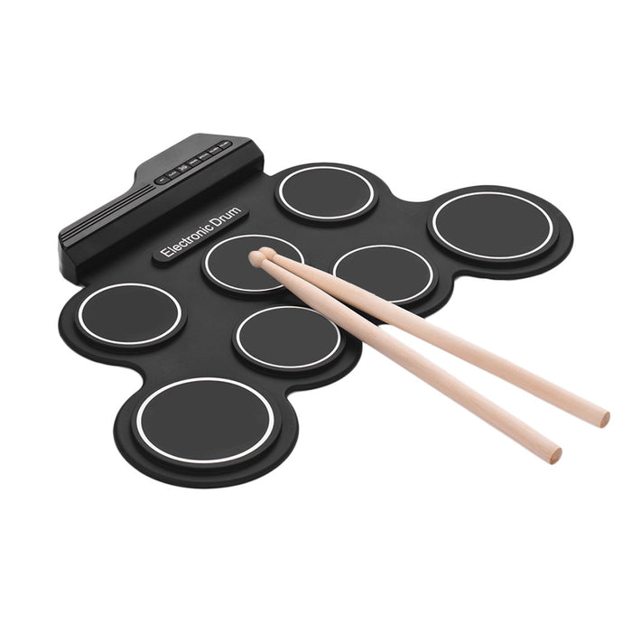 Electronic Drum Kit Musical Roll-up Drum Set for Kids