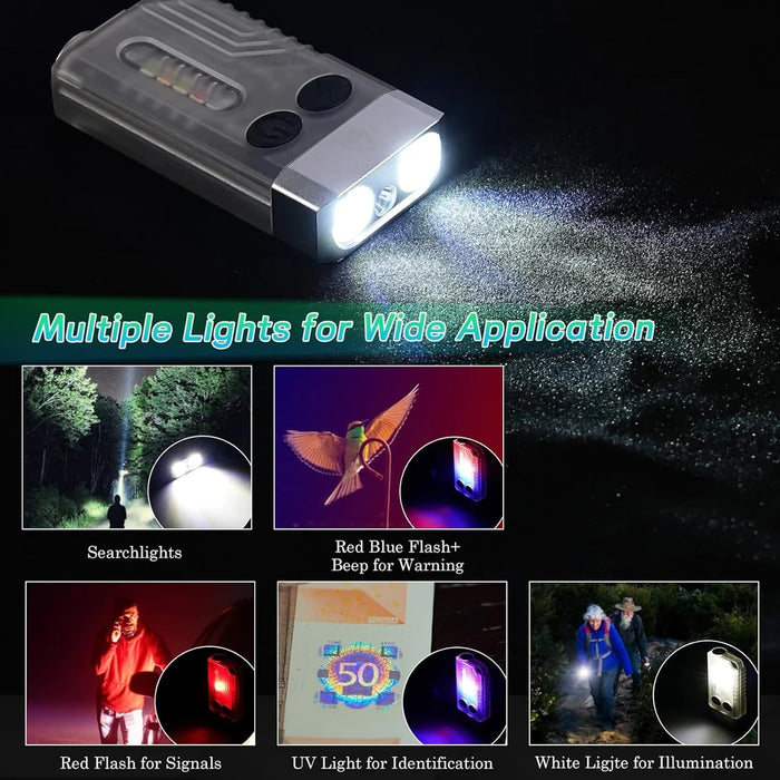 Mini LED Keychain Flashlight