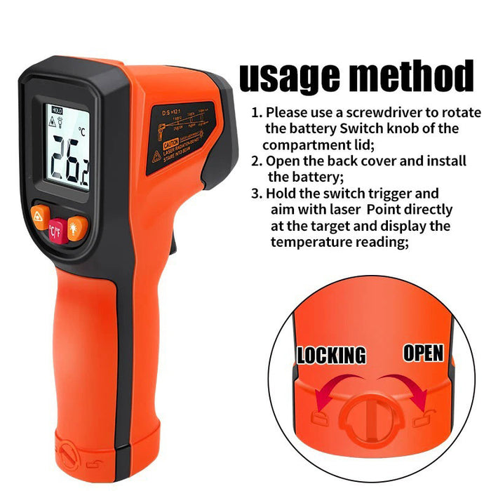 Infrared Thermometer Gun