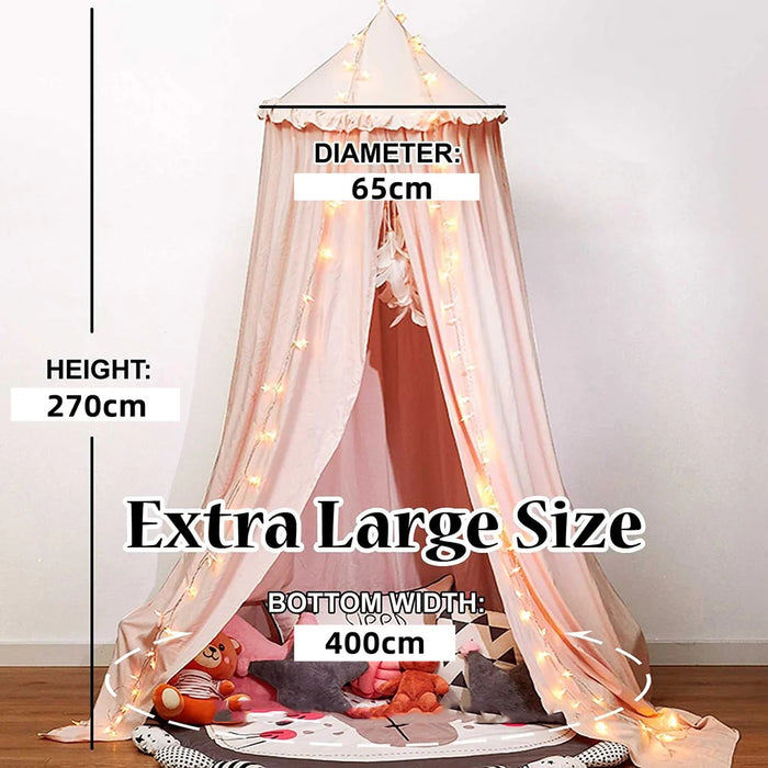 Extra large bed clearance canopy