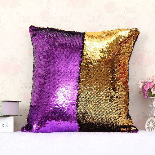 Mermaid Reversible Sequins Cushion Covers 4 Pack