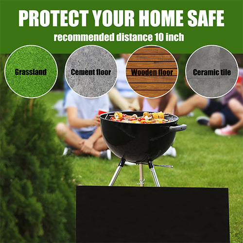 Protective Under BBQ Grill Mat