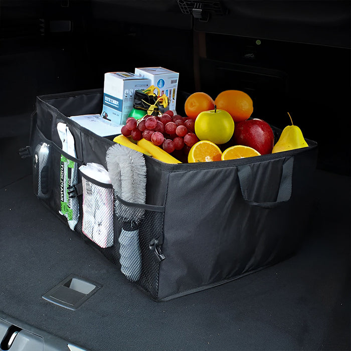 Folding Car Rear Trunk Storage Bag Travel Organizer Big Capacity Box