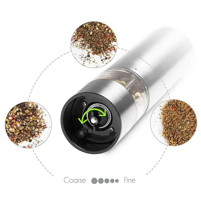 Electric Pepper Grinder Spice Mill and Grinder- Battery Operated