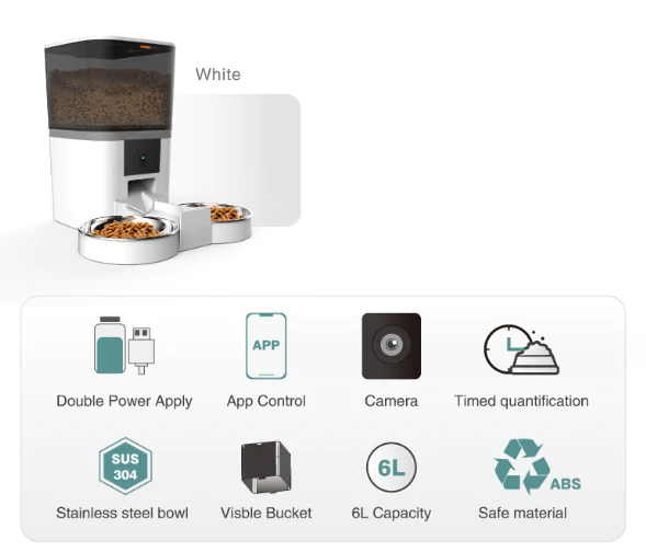 App Controlled Pet Feeder with Camera