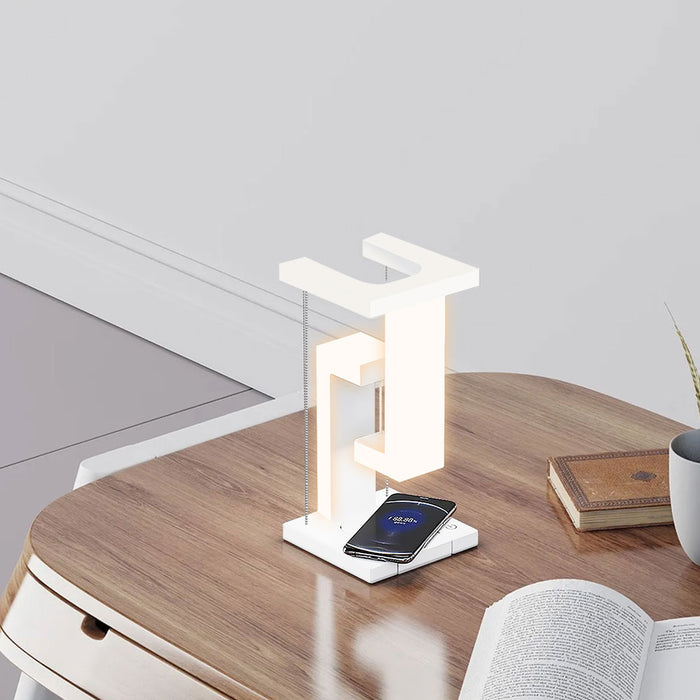 Wireless Charging Levitating LED Table Lamp