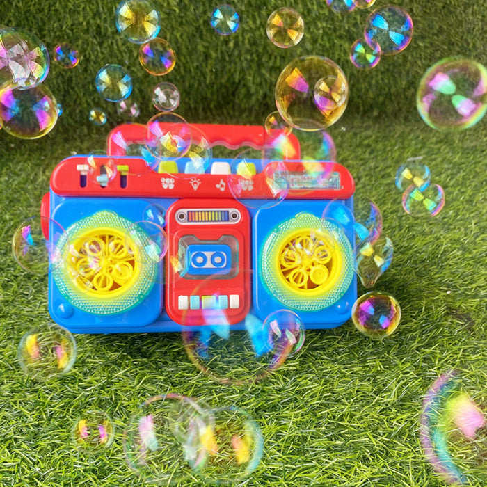 Radio Style Bubble Making Machine