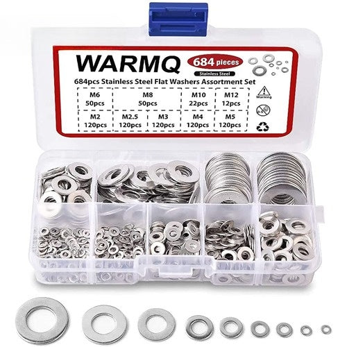 Stainless Steel Washer Hardware Set