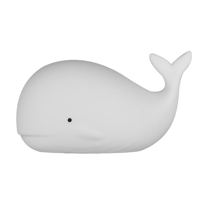 Cute Whale Night Light for Kids with 7 LED Colors Changing - USB Rechargeable