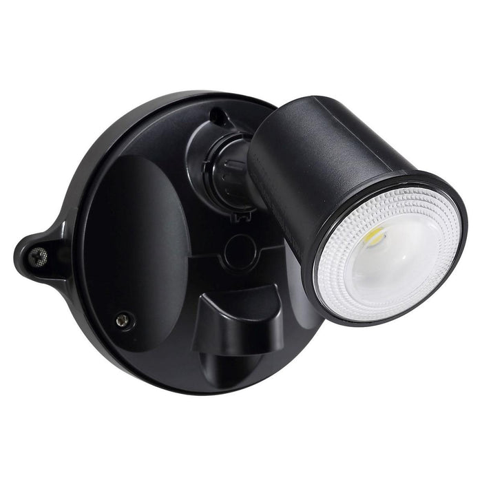 Housewatch IP54 Single LED Spotlight Black