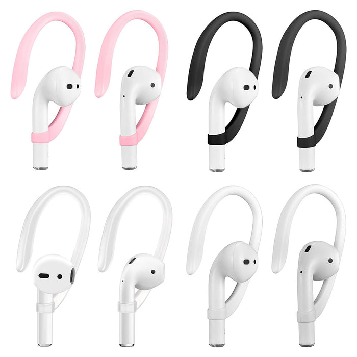 AirPods Anti-Slip Sports Ear Hooks (4-Pack) for Perfect Fit - TPU Material
