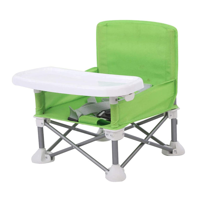 Foldable Booster Seat with Tray for Toddlers