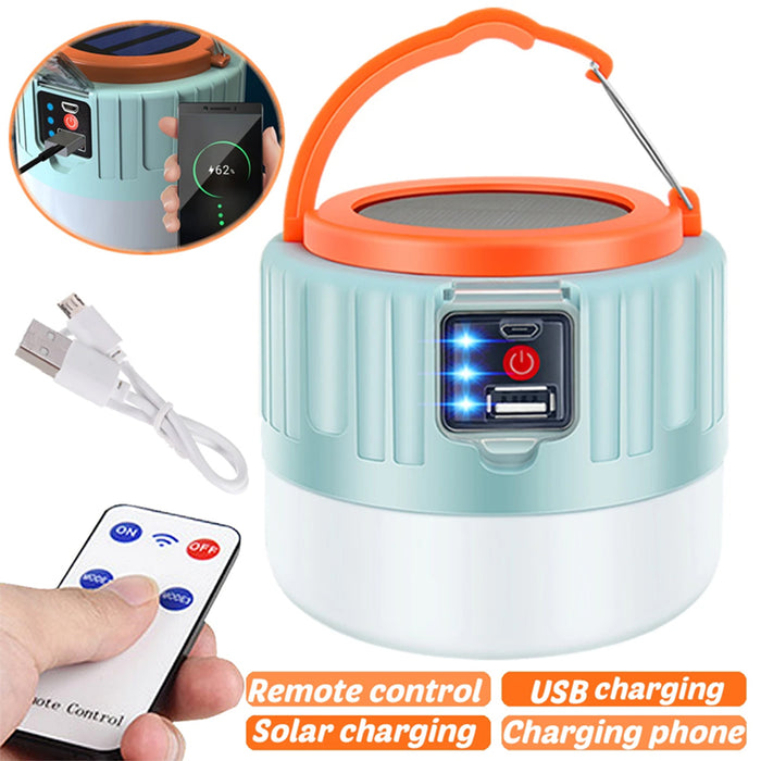 Rechargeable LED Camping Lantern and Emergency Light (USB Power Supply)