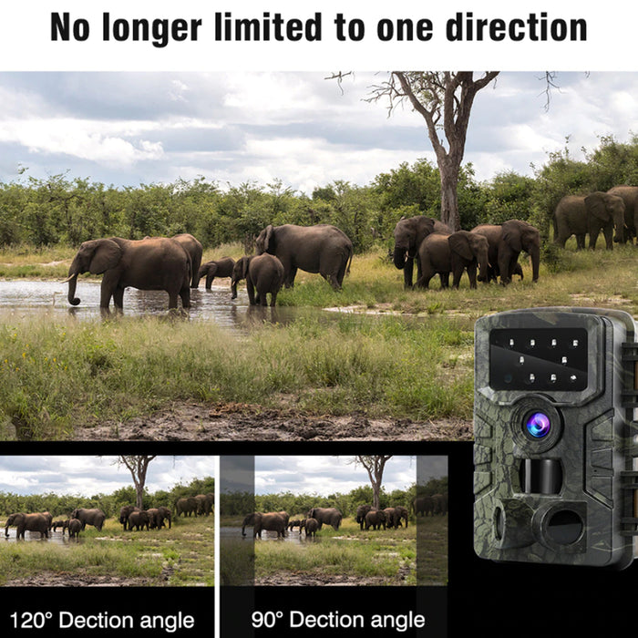 120°Detecting Range Hunting Trail Camera Scouting Camera- Battery Operated