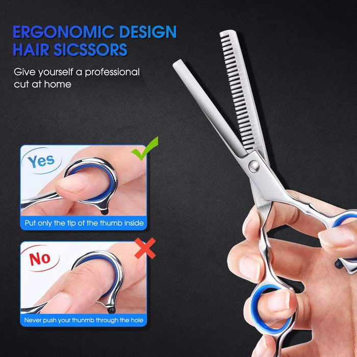 Stainless Steel Hair Cutting Scissors Set