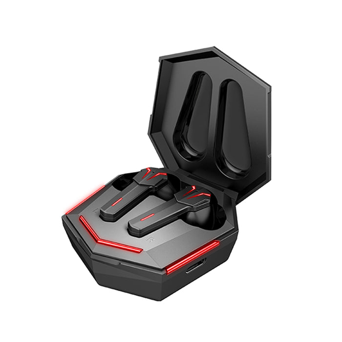 Low Latency TWS Bluetooth Gaming Earphones with USB Charging Case