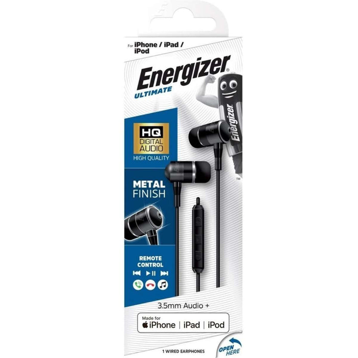 Energizer Type-C & Aux Earphones