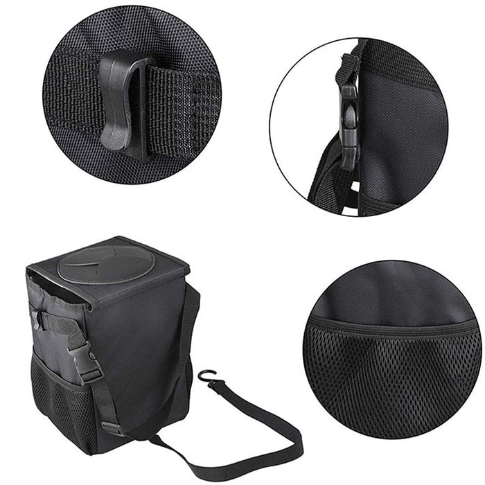 Waterproof Car Trash Can Multifunctional Foldable Storage Box Auto Car Accessories