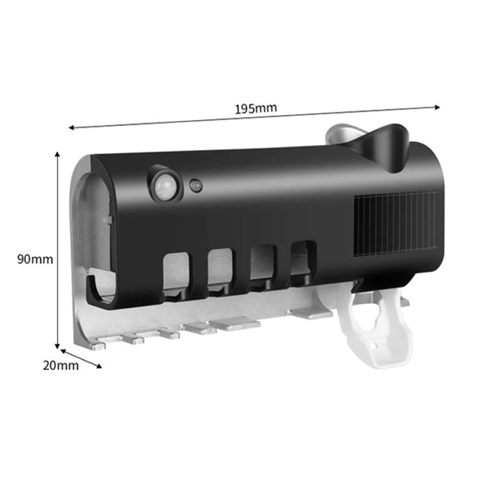 Toothbrush Holder UV Sterilization Smart Sensor Dispenser