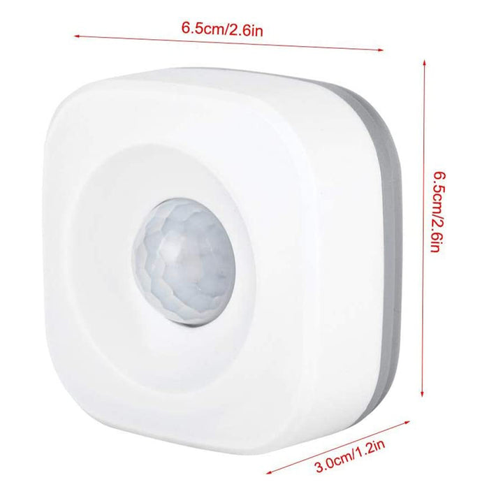 WIFI PIR Motion Sensor Wireless Passive Detector Tuya APP Control Security Burglar Alarm- Battery Powered