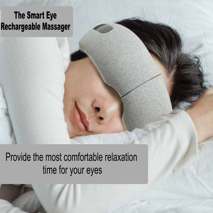 USB Rechargeable Heat Therapy Air Compression Eye Massager