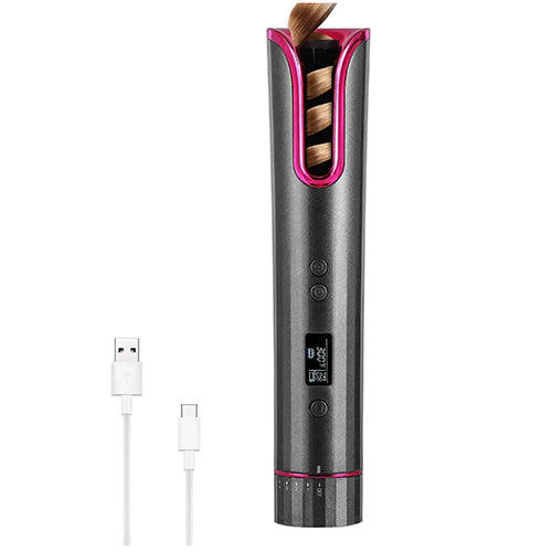 Usb Cordless Automatic Curling Iron With 6 Temperature's