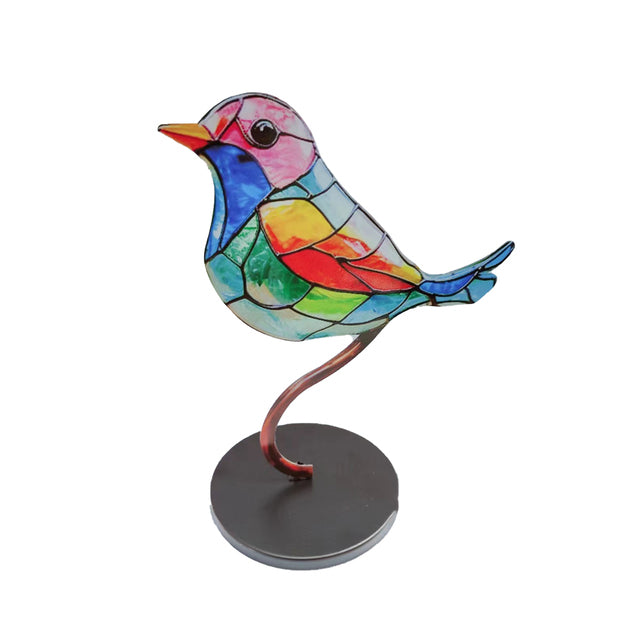 Double-Sided Bird Ornament