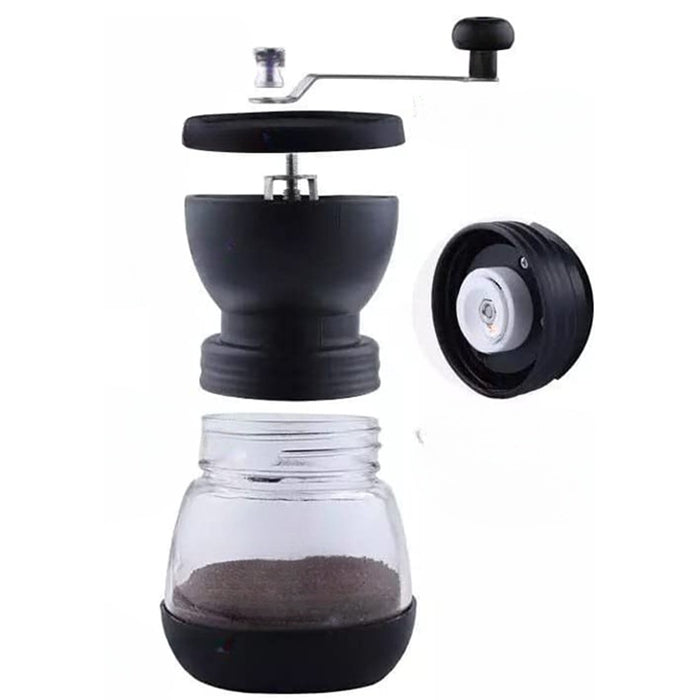 Portable Manual Coffee Grinder with Ceramic Burrs Hand Coffee Grinder