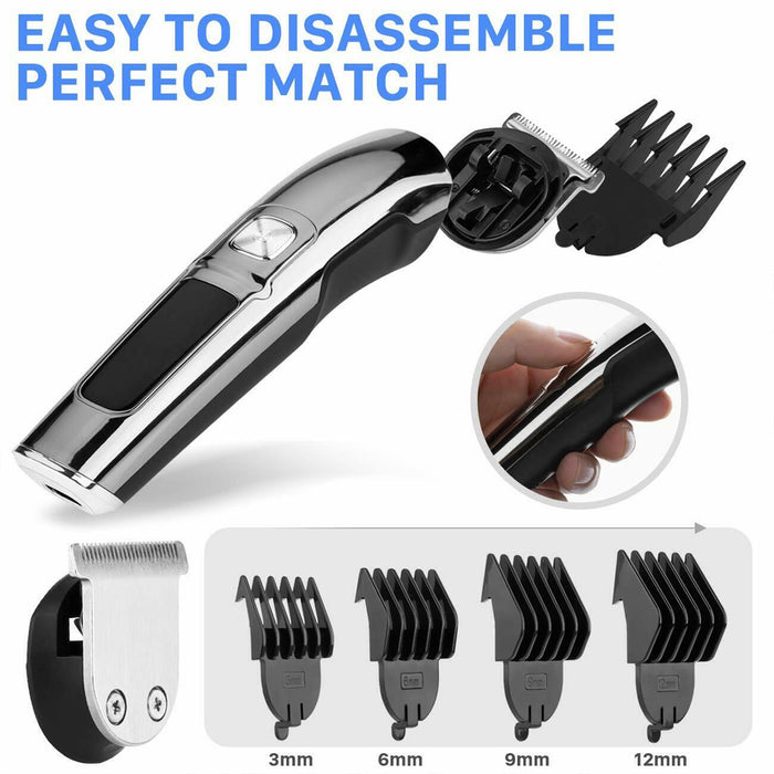 USB Rechargeable Professional Grade Electric Hair Trimming Kit