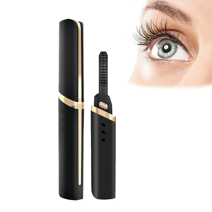 360 ° Rotary Head USB Rechargeable Quick Heating Long Lasting Eyelash Curling Device