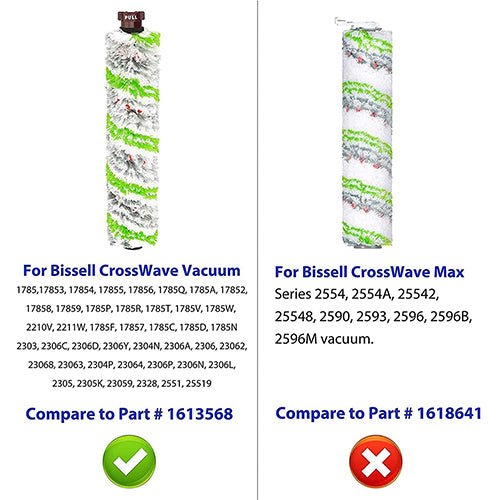 2460 Multi Surface Pet Pro Brush Rolls With Filter For Bissell