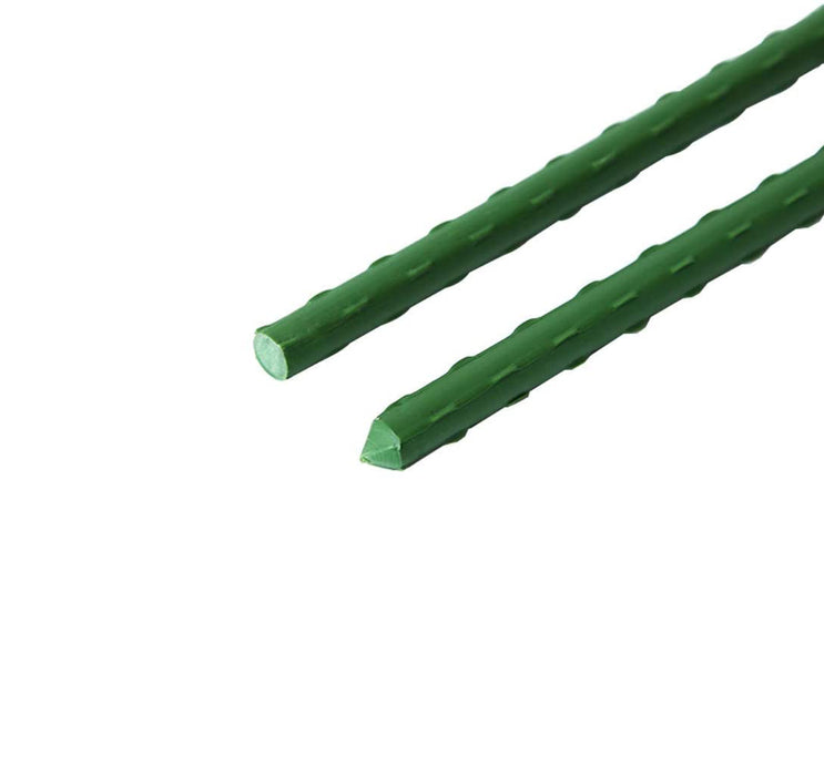 Metal Garden Stakes Plant Supports - 10 Pack