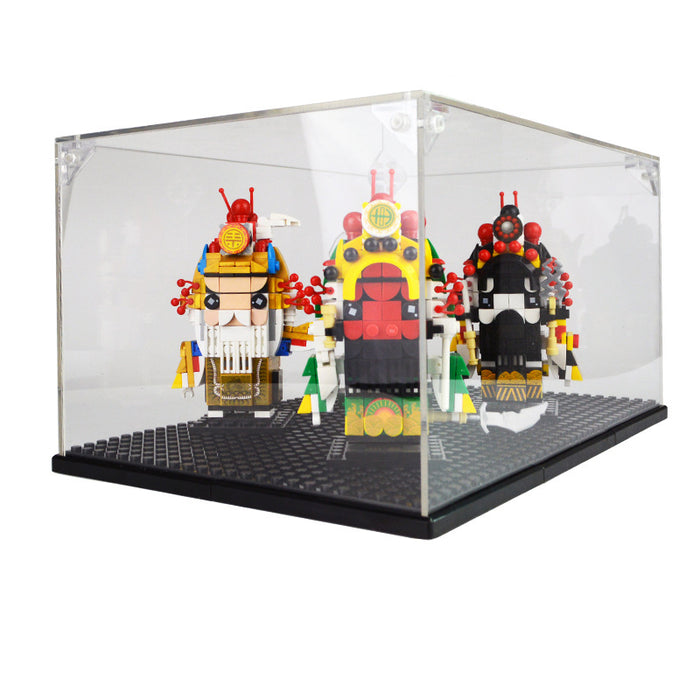 Acrylic Display Box Showcase For Collectibles Lego Minifigures 30×20×15cm