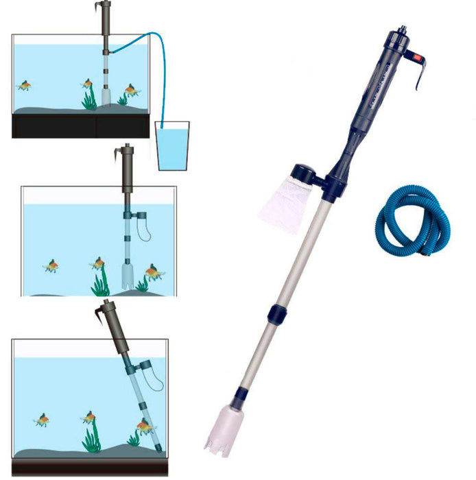 Electric Fish Tank Vacuum Cleaner Sand Washer High Safety Performance