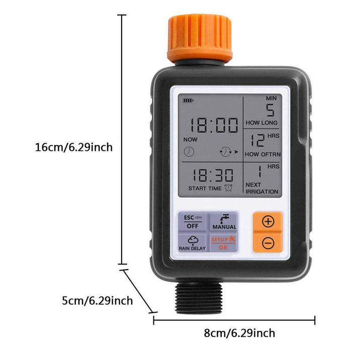 Water Timer For Garden Hose Faucet Double